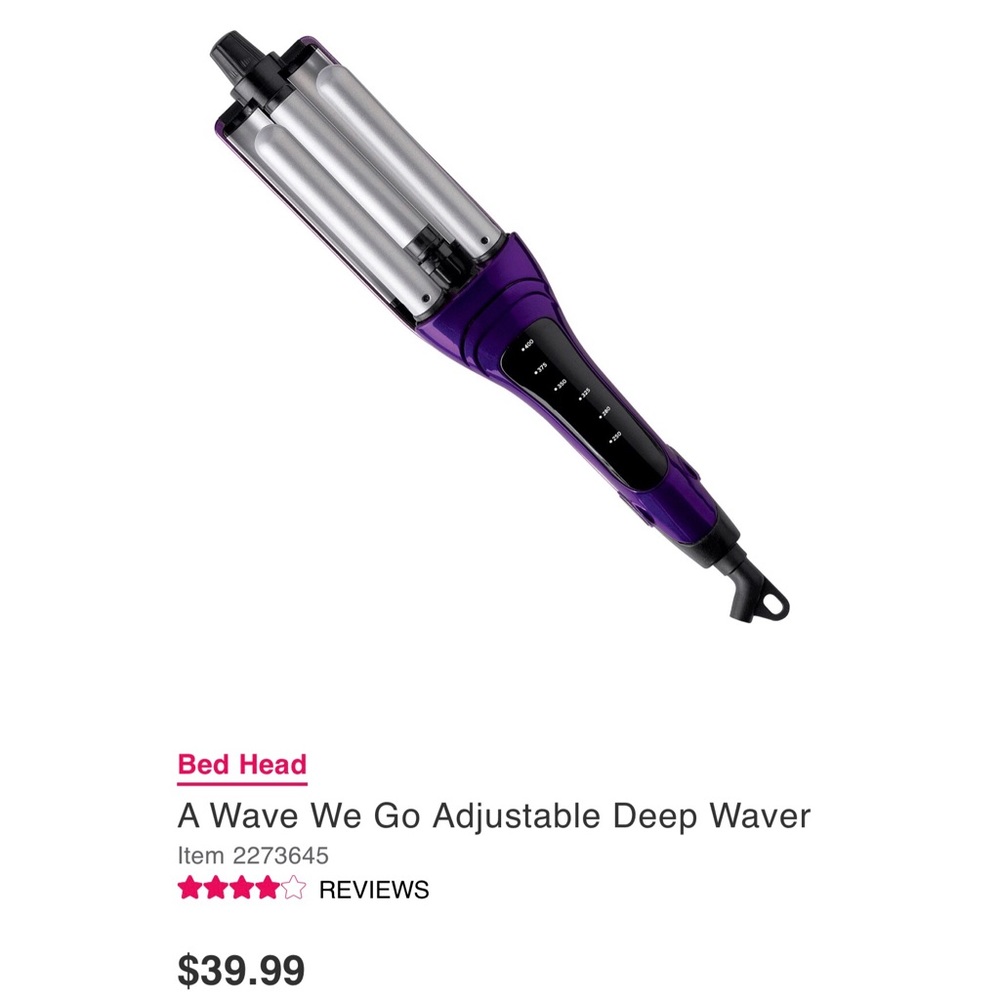 ✨Like New BedHead Hair Waver✨